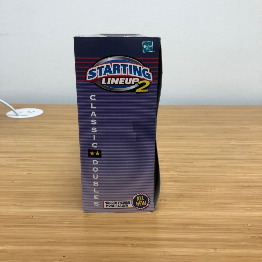 Hasbro Starting Lineup 2 Ken Griffey Jr Andruw Jones MLB Figures Blue 2000 Set - Picture 3 of 6